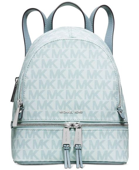 michael kors bag silver|michael kors silver backpack.